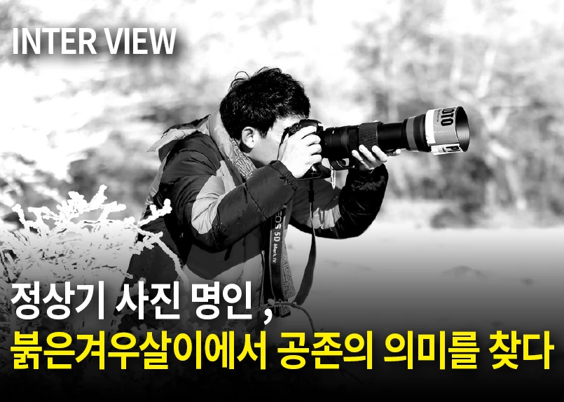 사진 명인 정상기 작가가 바라본 제주, 붉은겨우살이에서 공존의 의미를 찾다